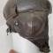 Casque de vol Airaile 11 en cuir marron 