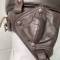 Casque de vol Mdle Airaile 11 en cuir marron 