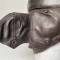 Casque de vol Mdle Airaile 11 en cuir marron 