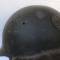 Casque Mdle 1935 1er type  Pastille Mdle 37 Tankiste  