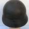 Casque Mdle 1935 1er type  Pastille Mdle 37 Tankiste  