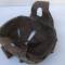 Casque Mdle 1935 1er type  Pastille Mdle 37 Tankiste  
