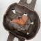 Casque Mdle 1935 2éme type Infanterie et tampon amortisseur 