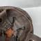 Casque Mdle 1935 2éme type Infanterie et tampon amortisseur 