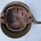 Casque Mdle 1935 Tankiste 2éme type Insigne Mdle 1919 