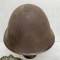 Casque MKIII peinture marron et filet
