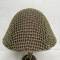 Casque MKIII peinture marron et filet