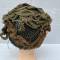 Casque Parachutiste MKII Jugulaire toile , filet et toile de jute