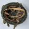 Casque Parachutiste MKII Jugulaire toile , filet et toile de jute