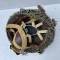 Casque Parachutiste MKII jugulaire toile , filet et toiles de jute 
