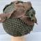 Casque Parachutiste MKII jugulaire toile , filet et toiles de jute 