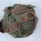 Casque Parachutiste MKII jugulaire toile , filet et toiles de jute 