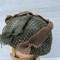 Casque Parachutiste MKII jugulaire toile , filet et toiles de jute 