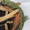 Casque Parachutiste MKII Jugulaires toile , filet et toiles de jute 