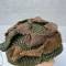 Casque Parachutiste MKII Jugulaires toile , filet et toiles de jute 