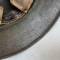 Casque 'Stahlhelm ' Mdle 1916 Camouflé 3 tons Feldgrau, marron , vert et jugulaire cuir noir 