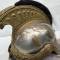 Casque troupe  Mdle 1874 Dragon et couvre casque calicot bleu 