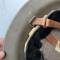 Casque US Mdle 1917 et jugulaire cuir 