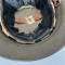 Casque US Mdle 1917 et jugulaire cuir 