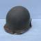 Casque USM1 Pontets Fixes , jugulaire cuir 