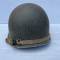 Casque USM1 Pontets Fixes , jugulaire cuir 