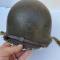 Casque USM1 Pontets Fixes Officier Tirailleurs 1ére Armée Francaise 