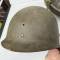Casque USM1 Pontets mobiles jugulaire cuir et filet Mdle 1943 