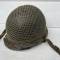 Casque USM1 Pontets mobiles jugulaire cuir et filet Mdle 1943 