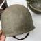 Casque USM1 Pontets mobiles jugulaire cuir et filet Mdle 1943 