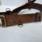 Ceinturon baudrier Officier cuir marron 