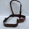 Ceinturon baudrier Officier cuir marron 