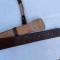 Ceinturon baudrier officier cuir marron 