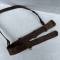 Ceinturon baudrier Officier cuir marron 