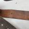 Ceinturon baudrier officier cuir marron 