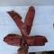 Ceinturon Cartouchière Spahis cuir brun Rouge 
