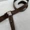 Ceinturon troupe Mdle 1891 Cavalerie et bèlière cuir marron 
