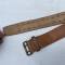 Ceinturon troupe Mdle 1903/14 Boucle laiton cuir marron 