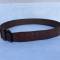 Ceinturon troupe Mdle 1903/14 Riveté cuir marron 