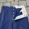Chasseur Culotte Troupe Mdle 1922/35 drap bleu nuit liserés jonquilles 