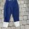 Chasseur Culotte Troupe Mdle 1922/35 drap bleu nuit liserés jonquilles 