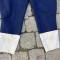 Chasseur Culotte Troupe Mdle 1922/35 drap bleu nuit liserés jonquilles 