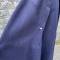 Chasseur Manteau capuchon drap bleu nuit 
