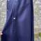 Chasseur Manteau capuchon drap bleu nuit 