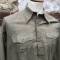 Chemise Mdle 1935 Officier coton kaki 