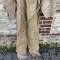 Combinaison de vol Mdle 1938 Type  HAUSER Toile Cachou et ceinturon 