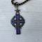 Croix Pectorale Mdle 1854 Aumonier Militaire Cordon noir et orange 