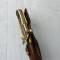 Dague Officier Forestier de la Luftwaffe gousset cuir marron 