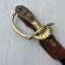 Dague Officier Forestier de la Luftwaffe gousset cuir marron 