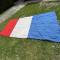 Drapeau tricolore en Laine imprimée 