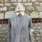 DRK Tenue infirmière , coiffe , robe , brassard , badge Helferin